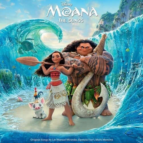 Moana Soundtrack by Various Artists album artwork