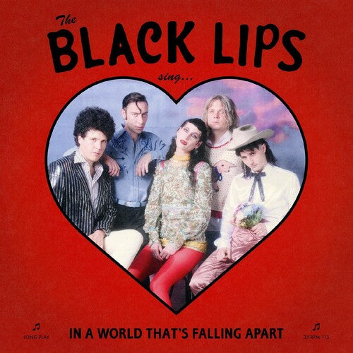 Sing in a World That's Falling Apart LP by Black Lips album artwork