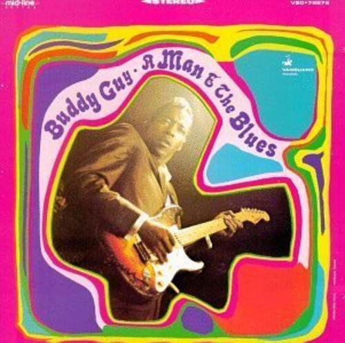 A Man and the Blues LP by Buddy Guy album artwork