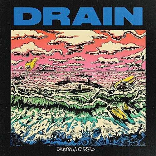 California Cursed CD by Drain album artwork