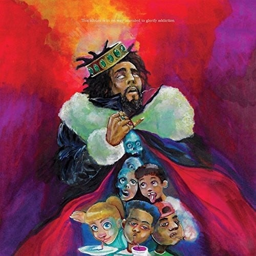 KOD LP by J. Cole album artwork