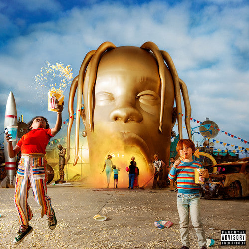 Astroworld CD by Travis Scott album artwork