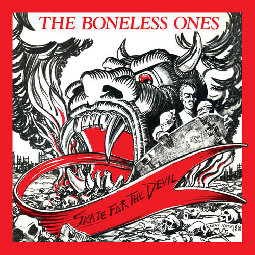 Skate For The Devil LP by The Boneless Ones album artwork