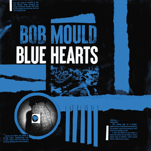 Blue Hearts CD by Bob Mould album artwork