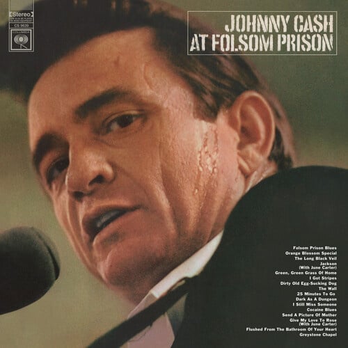 At Folsom Prison LP by Johnny Cash album artwork