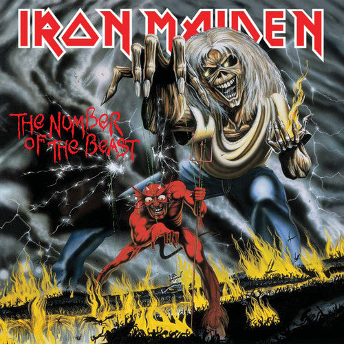 The Number of The Beast CD by Iron Maiden album artwork