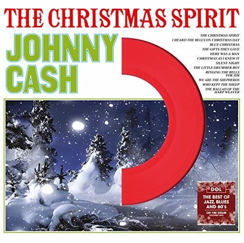 The Christmas Spirit LP by Johnny Cash album artwork