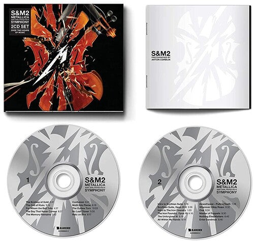 S&M2 & San Francisco Symphony 2CD by Metallica album artwork