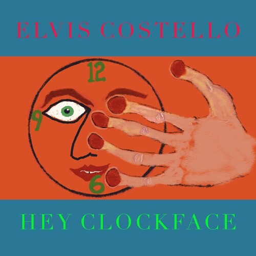 Hey Clockface CD by Elvis Costello album artwork
