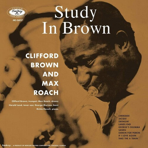 Study in Brown LP by Clifford Brown album artwork