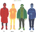 Tim Melina Theo Bobby LP by Joan of Arc album artwork