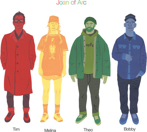 Tim Melina Theo Bobby LP by Joan of Arc album artwork