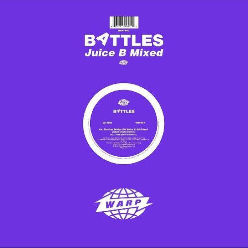 Juice B Mixed 12" by Battles album artwork