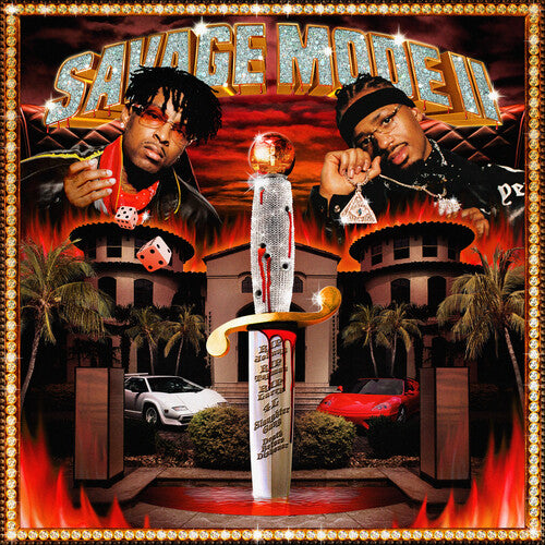 Savage Mode II CD by 21 Savage album artwork