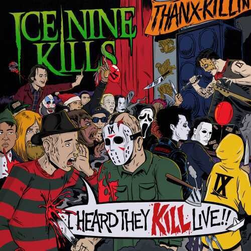 I Heard They Kill Live 2LP by Ice Nine Kills album artwork
