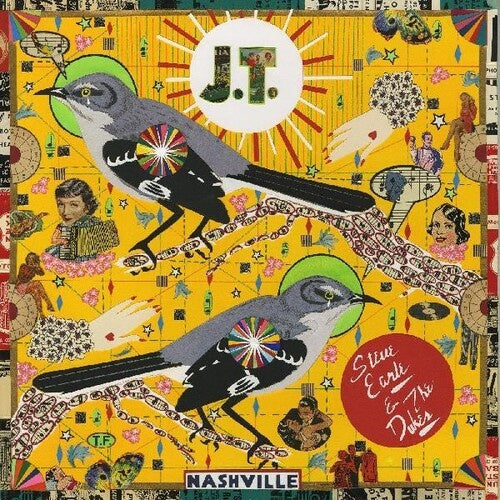J.T. LP by Steve Earle album artwork
