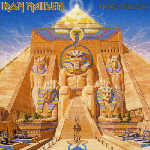 Powerslave CD by Iron Maiden album artwork