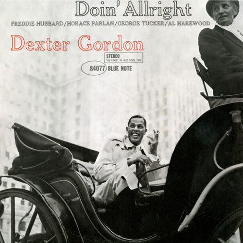 Doin' Allright LP by Dexter Gordon album artwork