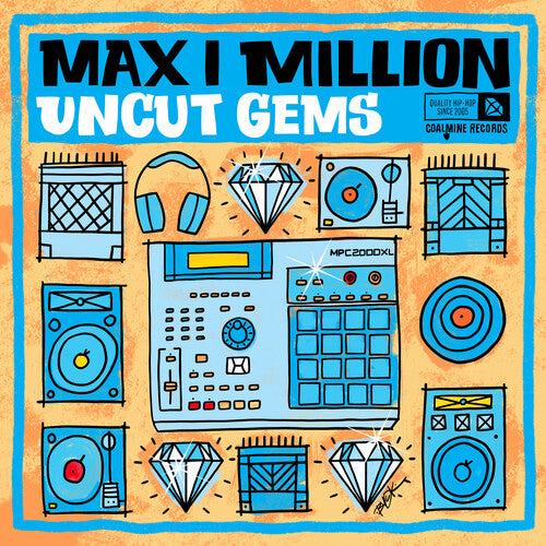 Uncut Gems LP by Max I Million album artwork