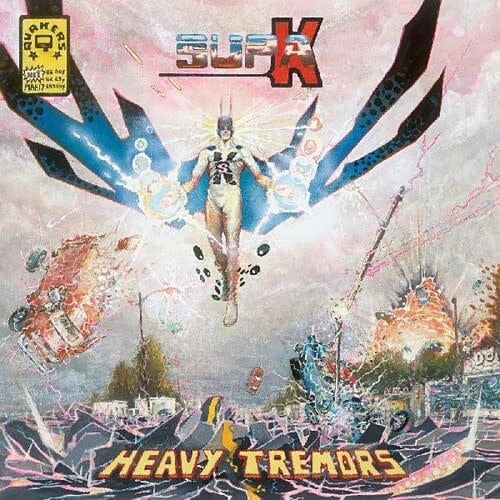Supa K: Heavy Tremors LP by Quakers album artwork