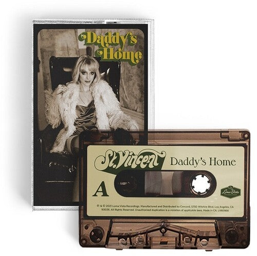 Daddy's Home CASSETTE by St. Vincent album artwork