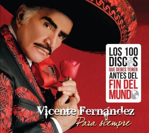 Para Siempre CD by Vicente Fernandez album artwork