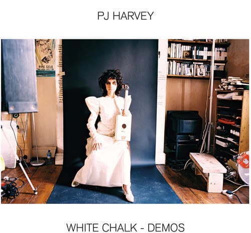 White Chalk Demos LP by PJ Harvey album artwork