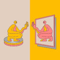 Mirrors 2LP by DJ Seinfeld album artwork
