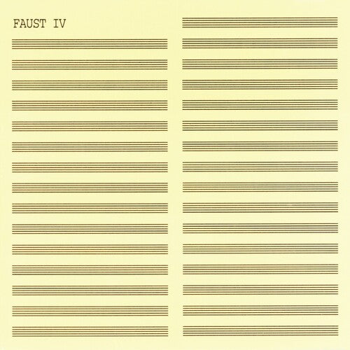 Faust IV CD by Faust album artwork