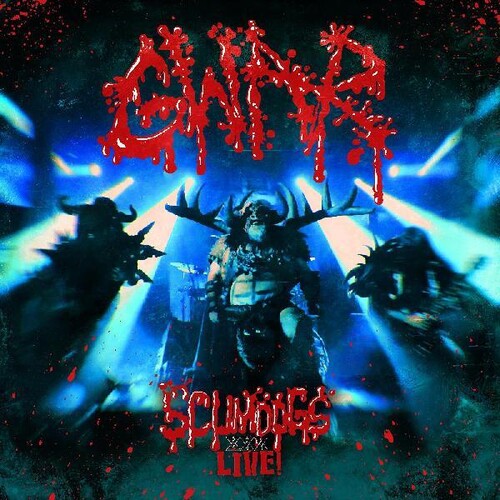 Scumdogs XXX Live! 2LP by Gwar album artwork