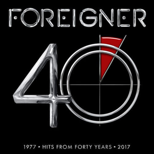 40: Hits from Forty Years '77-'17 2LP by Foreigner album artwork