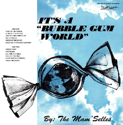 It's A Bubble Gum World LP by The Mam'Selles album artwork
