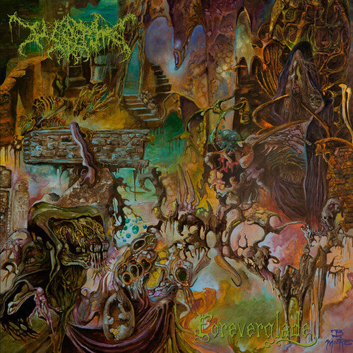 Foreverglade CD by Worm album artwork