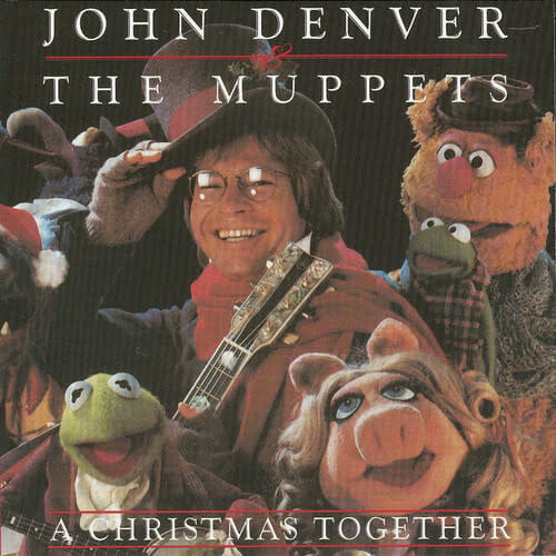 A Christmas Together LP by John Denver album artwork