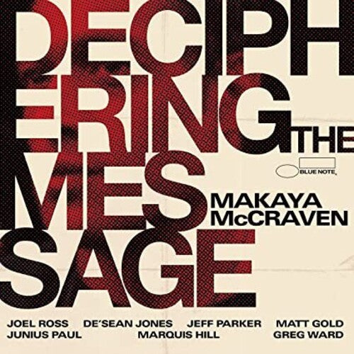 Deciphering The Message LP by Makaya McCraven album artwork