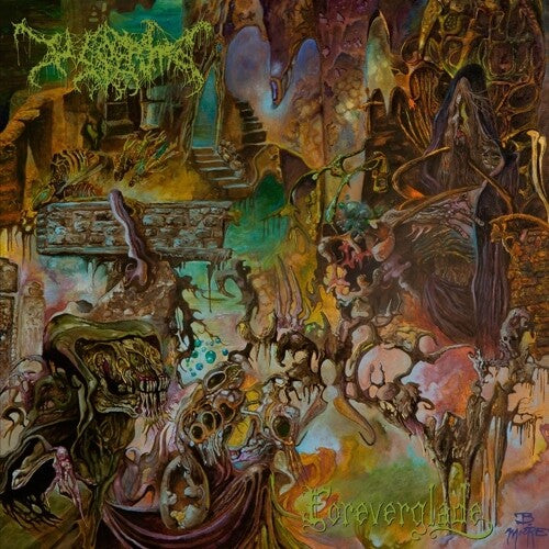 Foreverglade LP by Worm album artwork