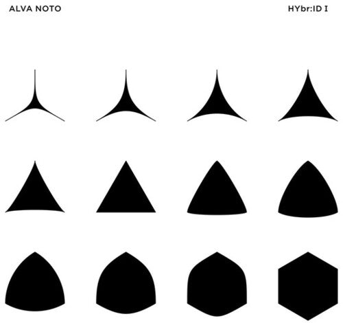 HYbr:ID Vol. 1 LP by Alva Noto album artwork