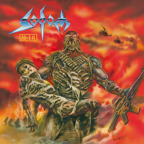 M-16 CD by Sodom album artwork