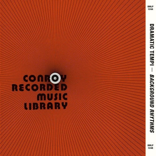 Dramatic Tempi Background Rhythms LP by Conroy Recorded Music Library album artwork