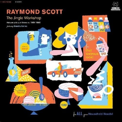 The Jingle Workshop: Midcentury Musical Miniatures 1951-1965 2LP by Raymond Scott album artwork