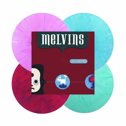 Five Legged Dog 4LP by Melvins album artwork