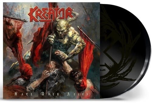 Hate Uber Alles 2LP by Kreator album artwork