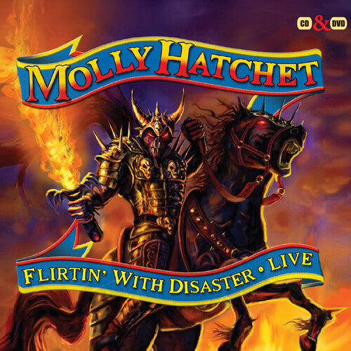Flirtin' With Disaster: Live CD by Molly Hatchet album artwork