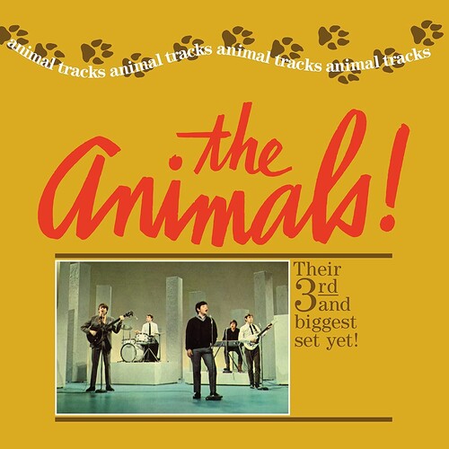 Animal Tracks LP by The Animals album artwork