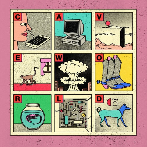 Cave World CD by Viagra Boys album artwork