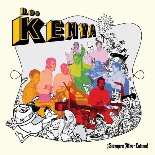 Siempre Afro-Latino LP by Los Kenya album artwork