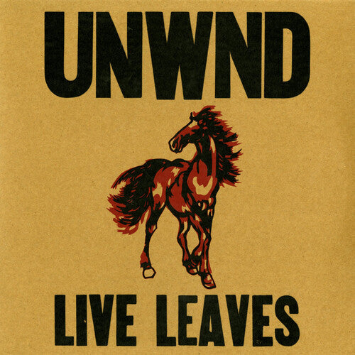 Live Leaves 2LP by Unwound album artwork