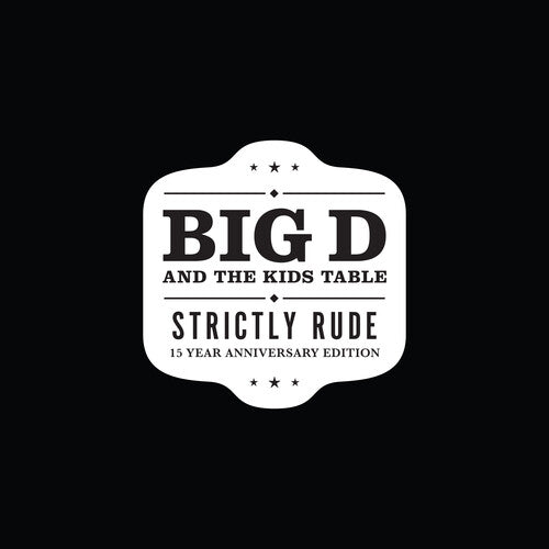 Strictly Rude LP by Big D and the Kids Table album artwork