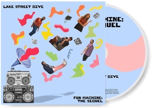 Fun Machine: The Sequel CD by Lake Street Dive album artwork