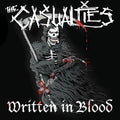 Written In Blood LP by The Casualties album artwork